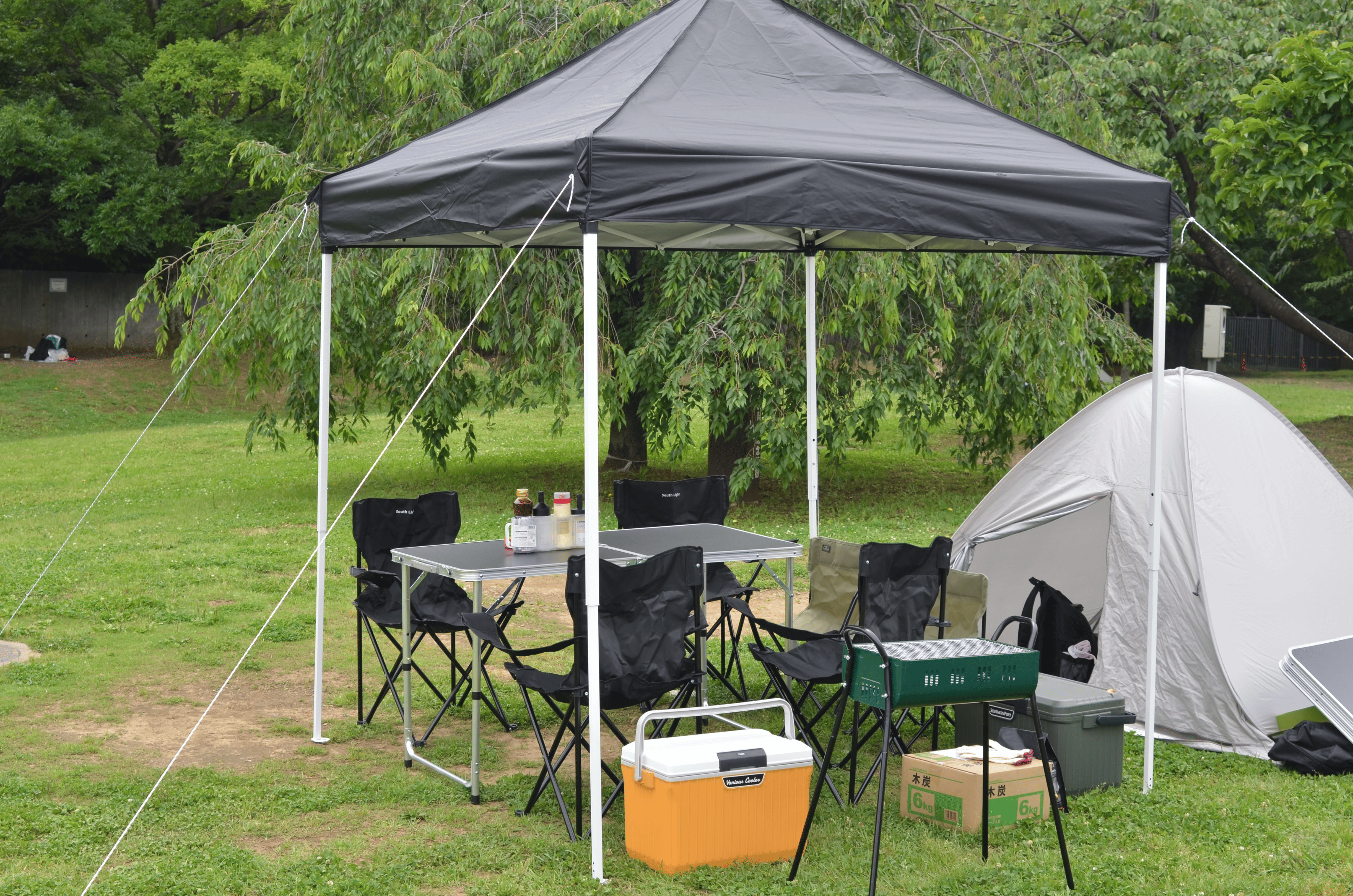 キャンプの写真